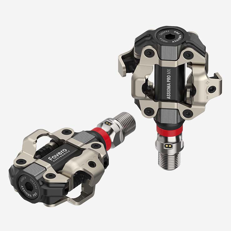 ASSIOMA PRO MX-2 | Gravel/ MTB Cycling power meter w/ sensors on both pedals