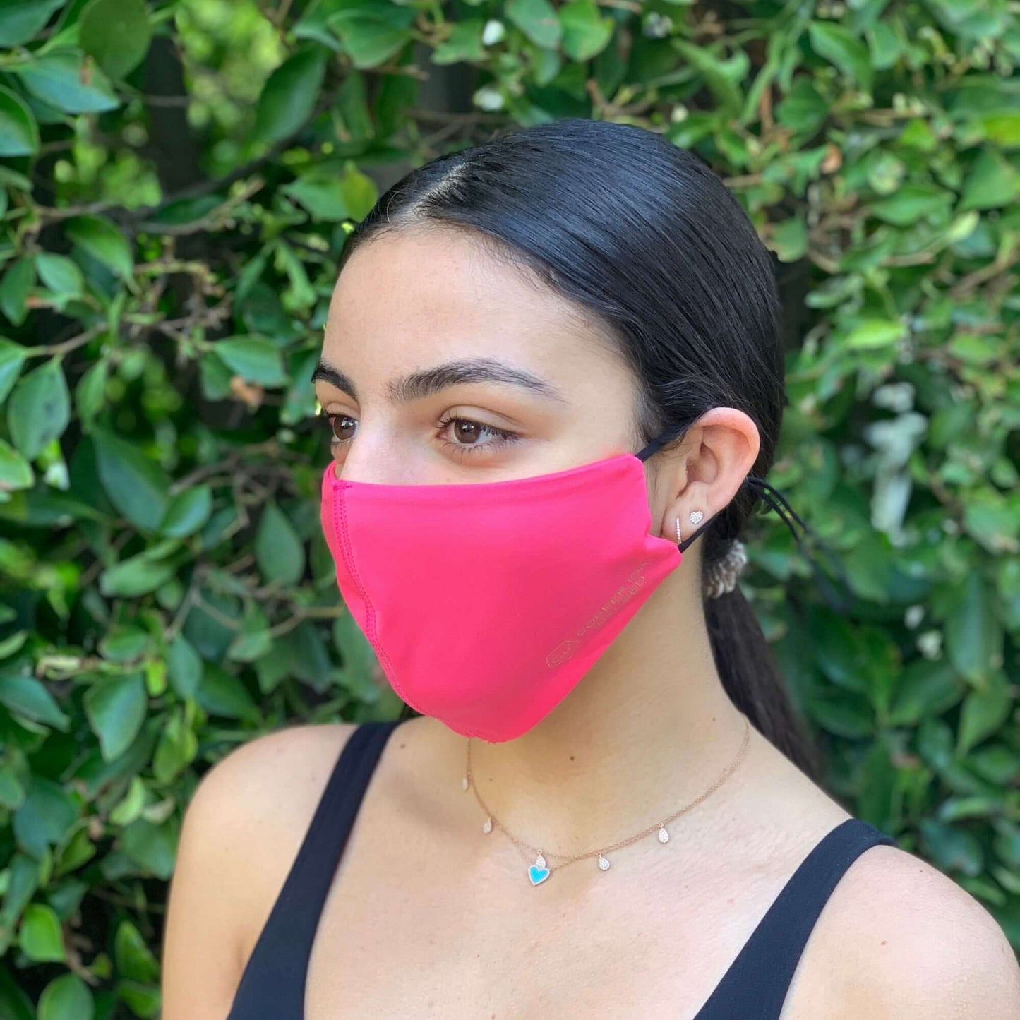 Copper Ion Infused Sports Face Mask for Enhanced Breathability