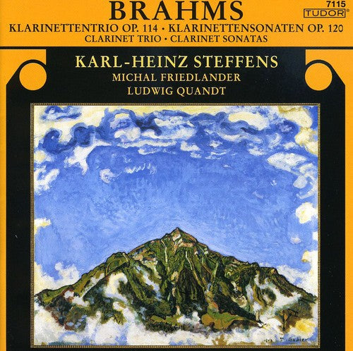 Brahms / Steffens / Friedlander / Quandt - Clarinet Trio Op 144 / Clarinet Sonatas Op 120 - Music CD