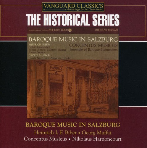 Concentus Musicus - Baroque Music In Salzburg - Music CD