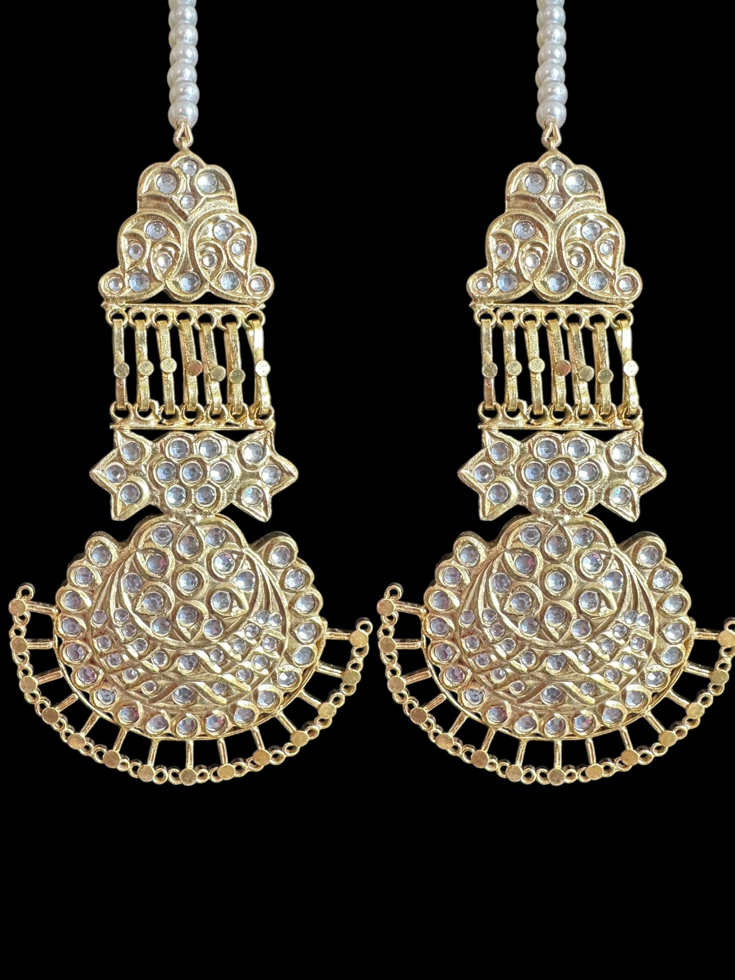 BR475 kundan Rani haar bridal set ( READY TO SHIP )