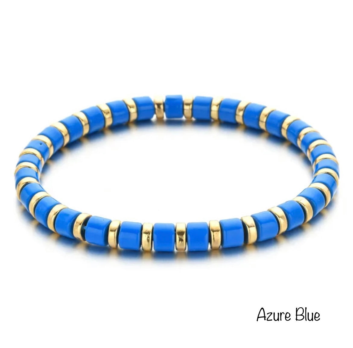 Enamel Beaded Charm Bar Bracelets - Charm Bar Styling