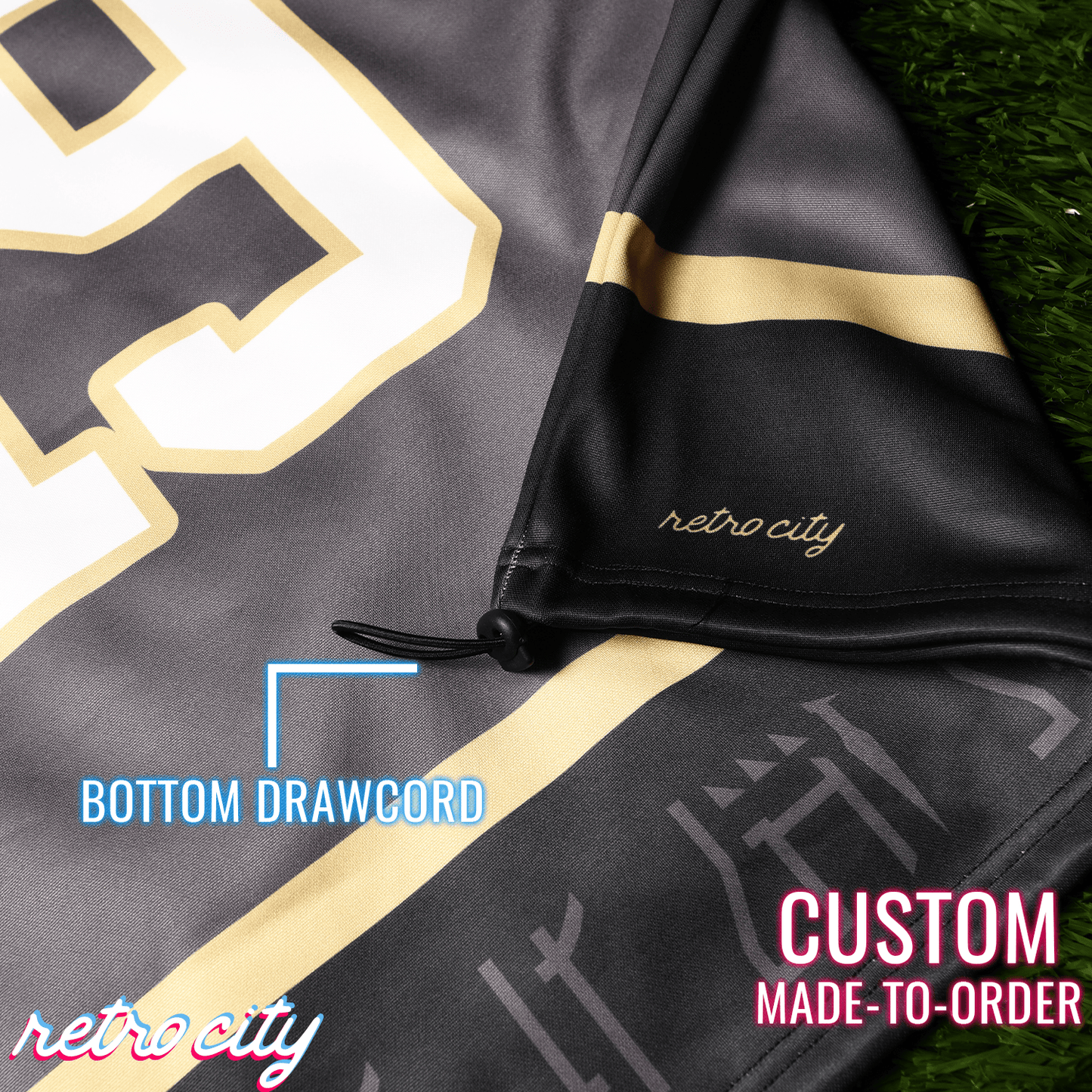 Mando Bounty Hunter Custom Lace-Up Hockey Hoodie Sweater