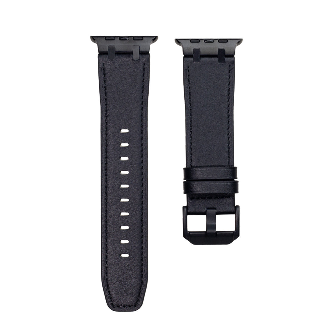 Premium AP Leather Band for Apple Watch - Vintage Design