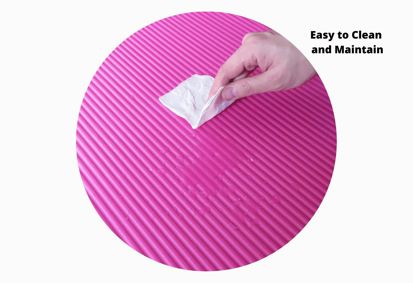 JupiterGear Thick Yoga and Pilates Exercise Mat with Carrying Strap