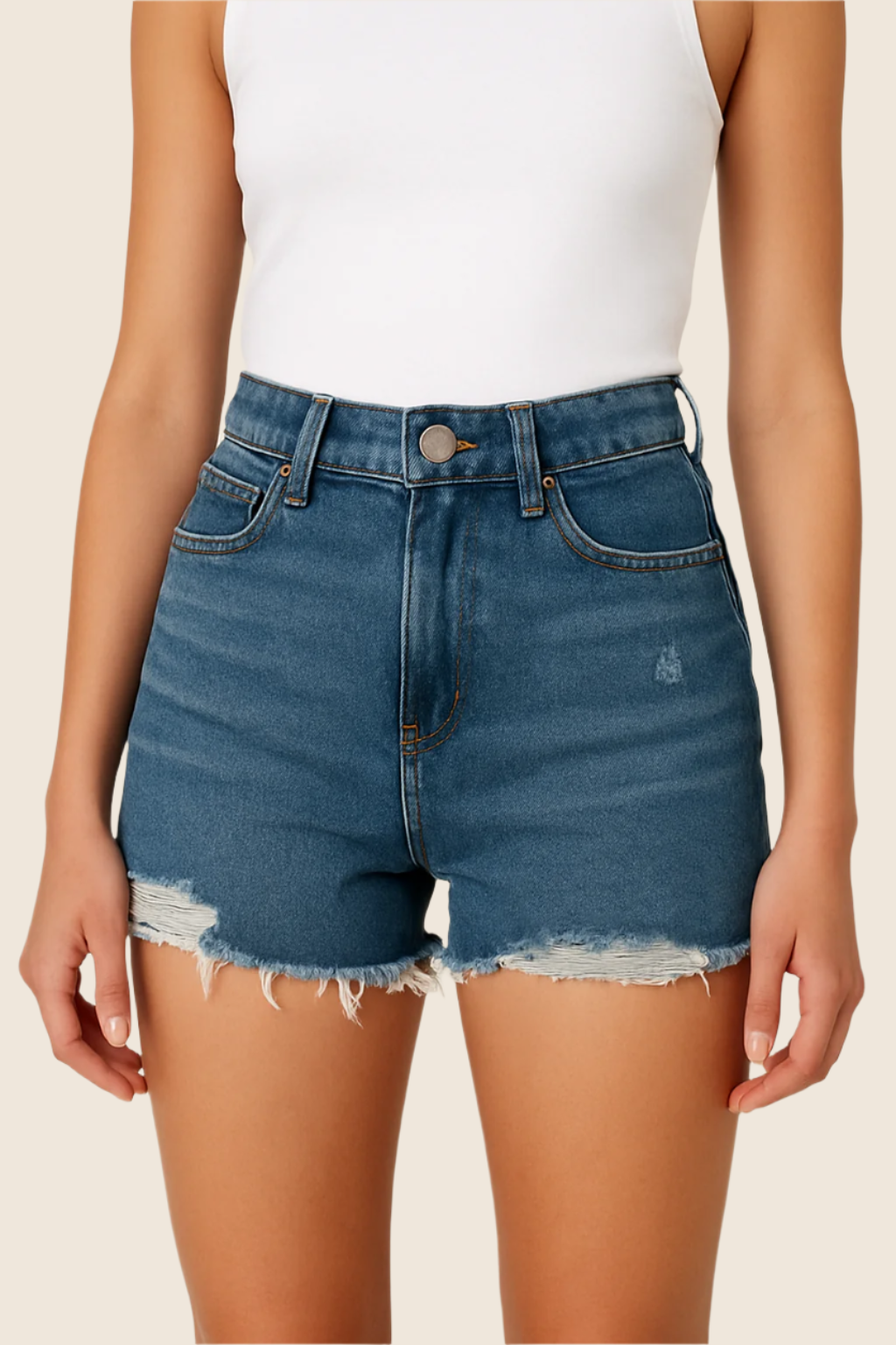 Leo Denim Shorts