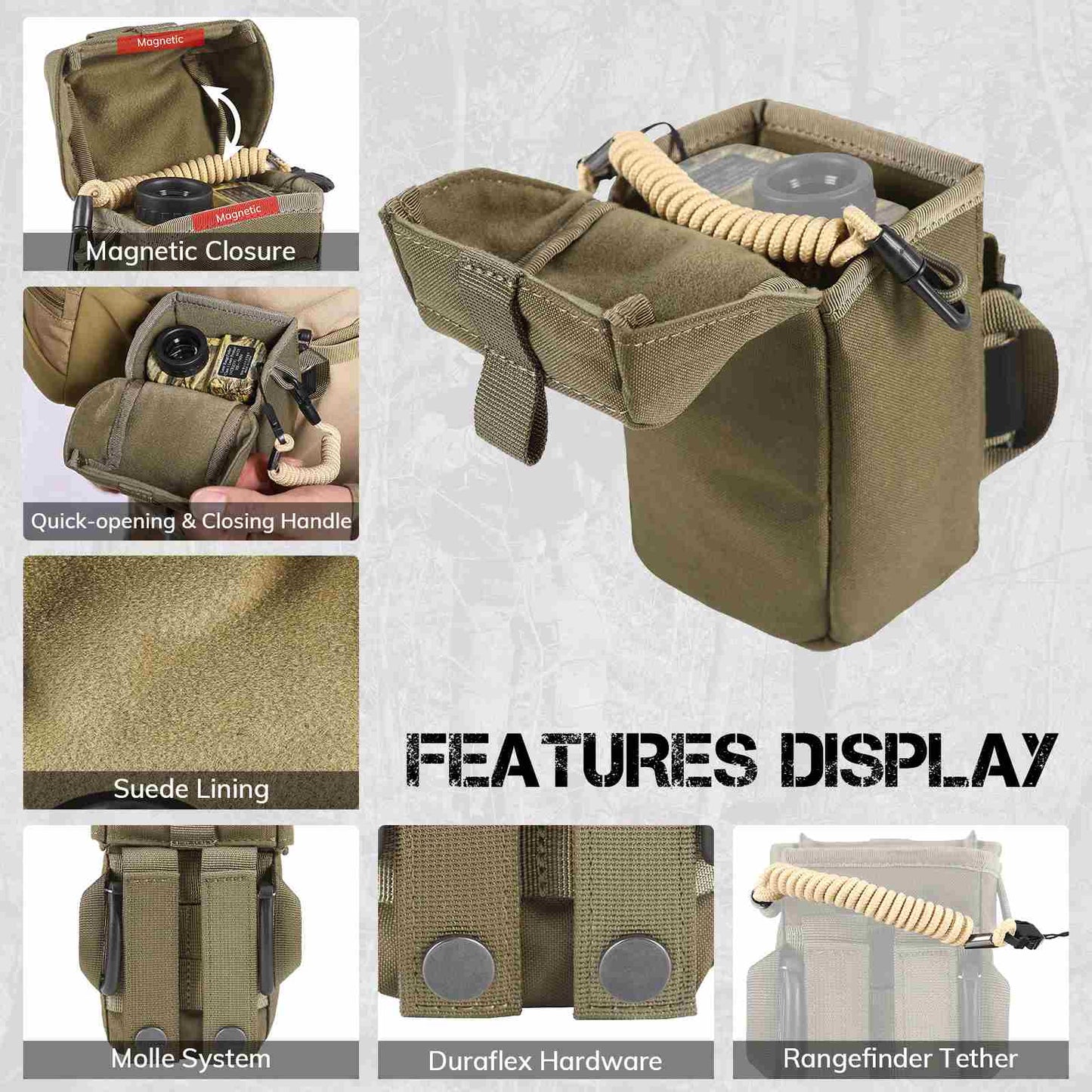 Votagoo Rangefinder Pouch with Protective Padding