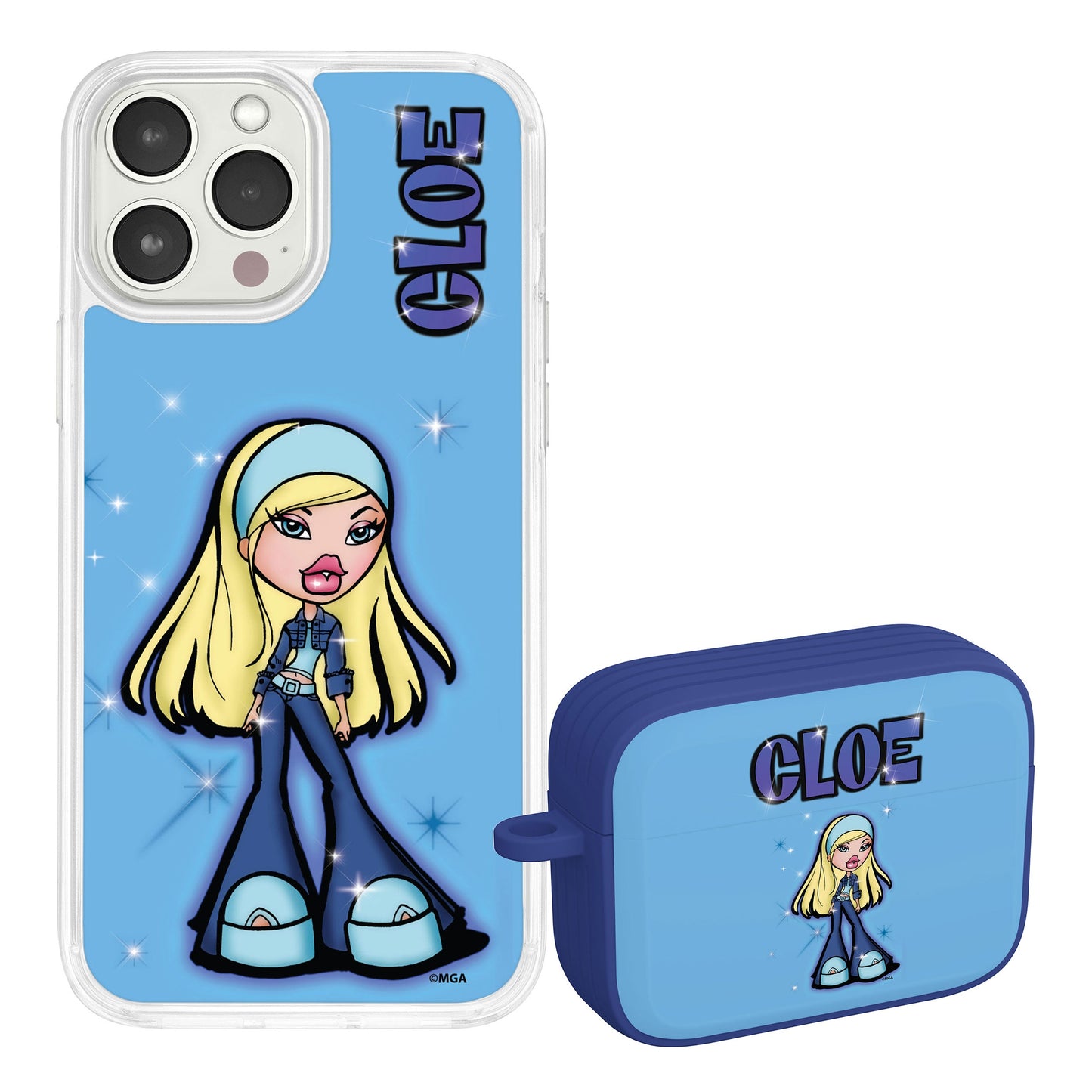 Bratz® Passion For Fashion HD Apple iPhone 12 Mag-Safe Phone Case and AirPods Pro Combo Package