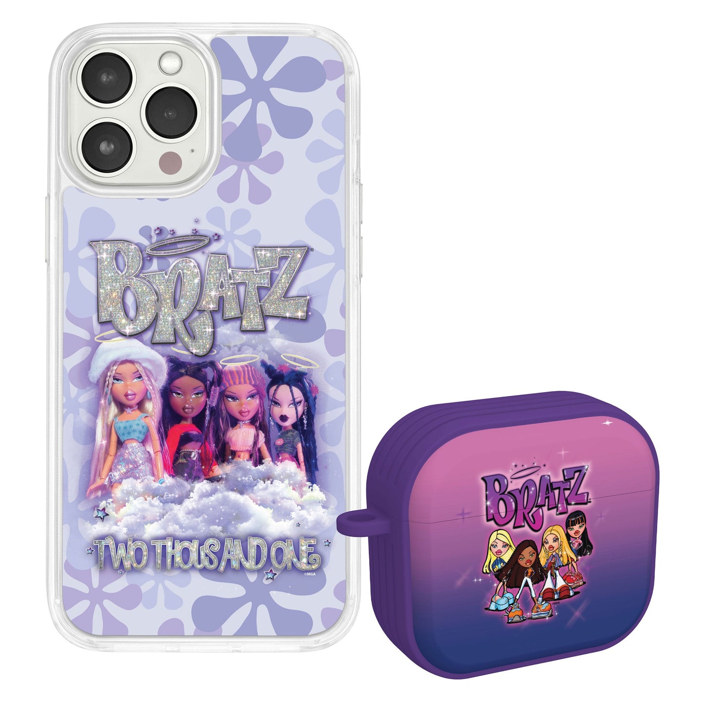 Bratz® Classic HD Apple iPhone 13 Mag-Safe Phone Case and AirPods Gen 3 Combo Package