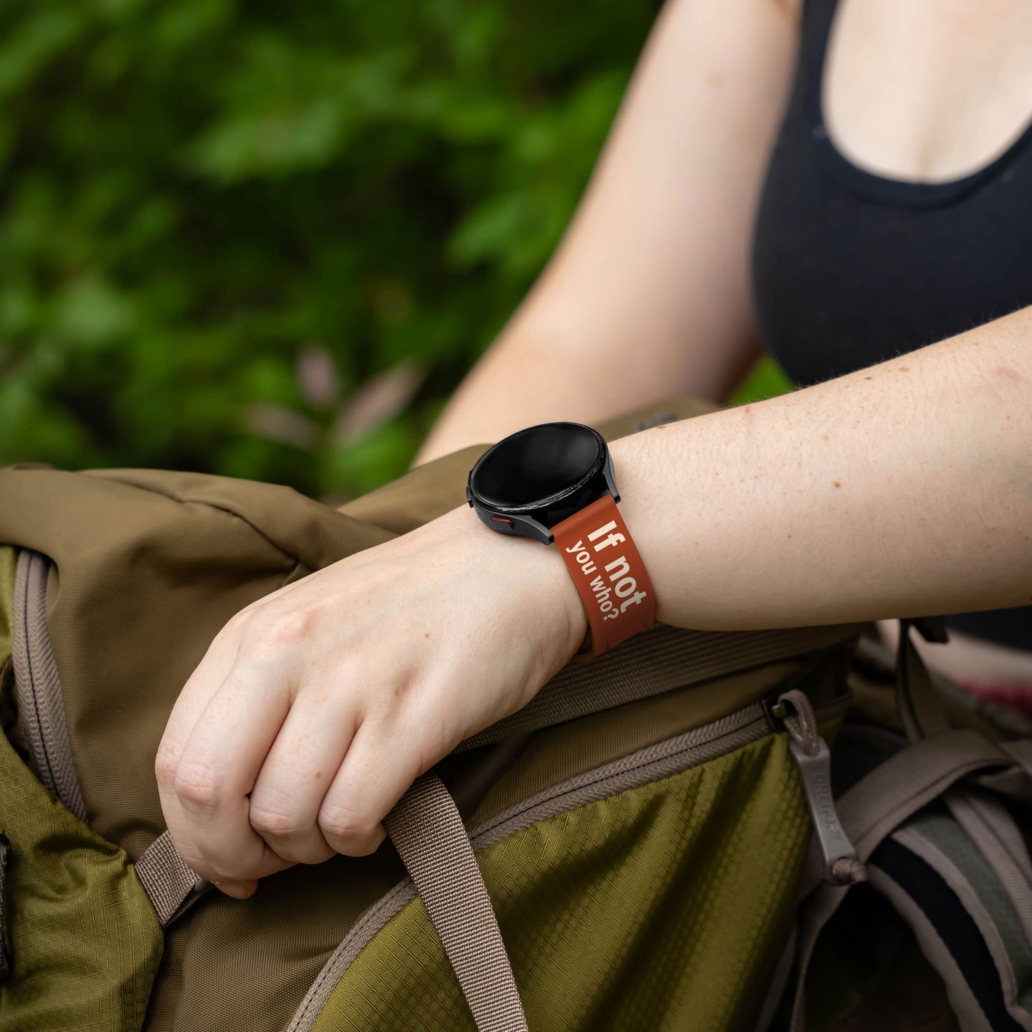 Smokey Bear Classic HD Watchband for Samsung, Garmin, Fossil, and More