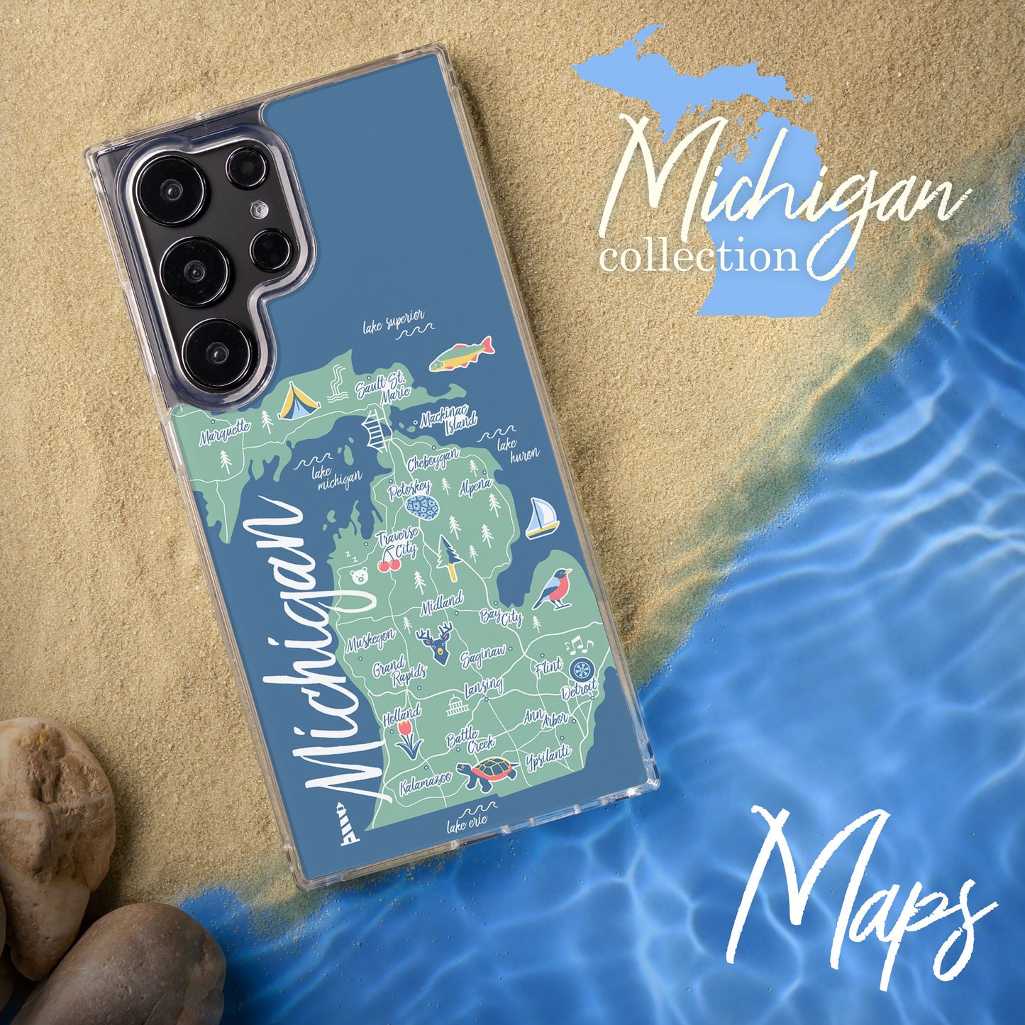 Michigan HD Samsung Galaxy S21 Phone Case