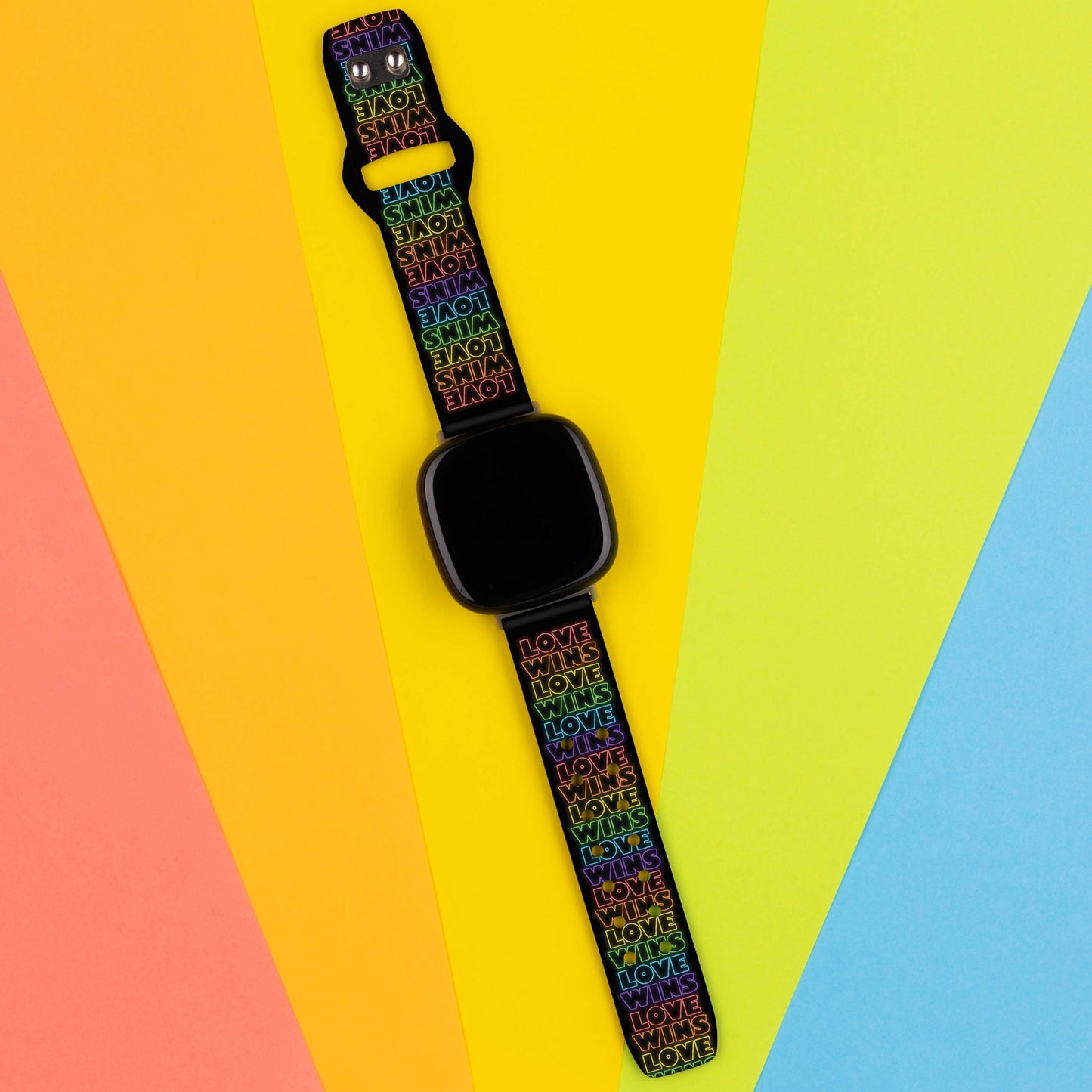 Pride HD Fitbit Versa 3 and Sense Watch Band