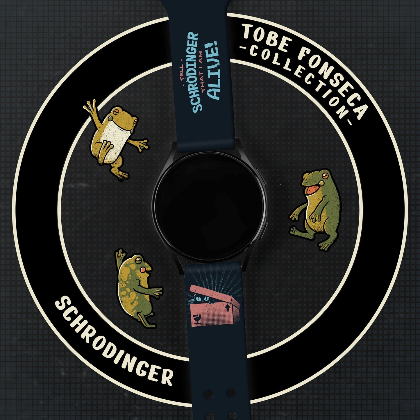 Affinity Watchband for Samsung, Garmin, Fossil, and Mores X Tobe Fonseca HD Watchband for Samsung, Garmin, Fossil, and More