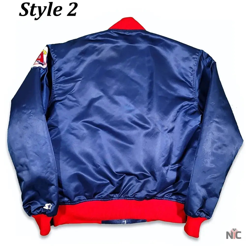 80s California Anaheim Angels Bomber Jacket