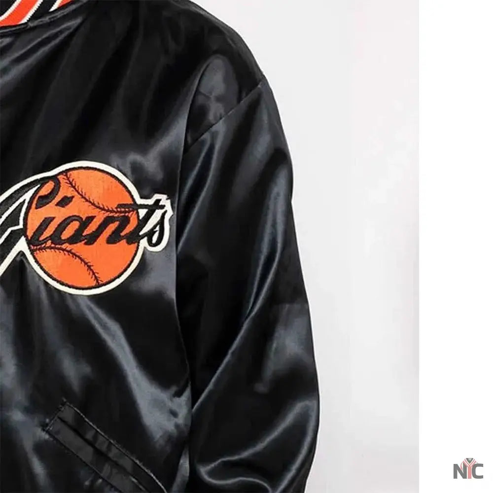 80s San Francisco Giants Bomber Satin Jacket