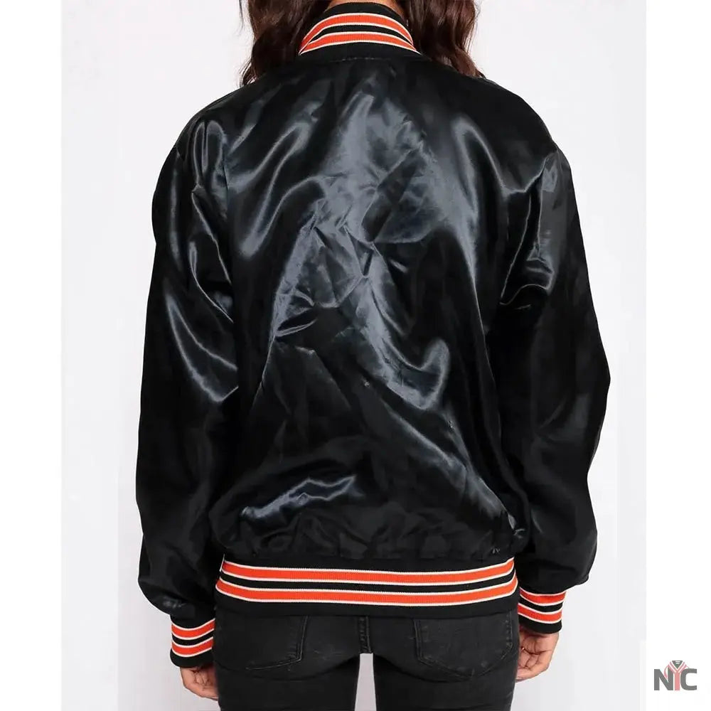 80s San Francisco Giants Bomber Satin Jacket