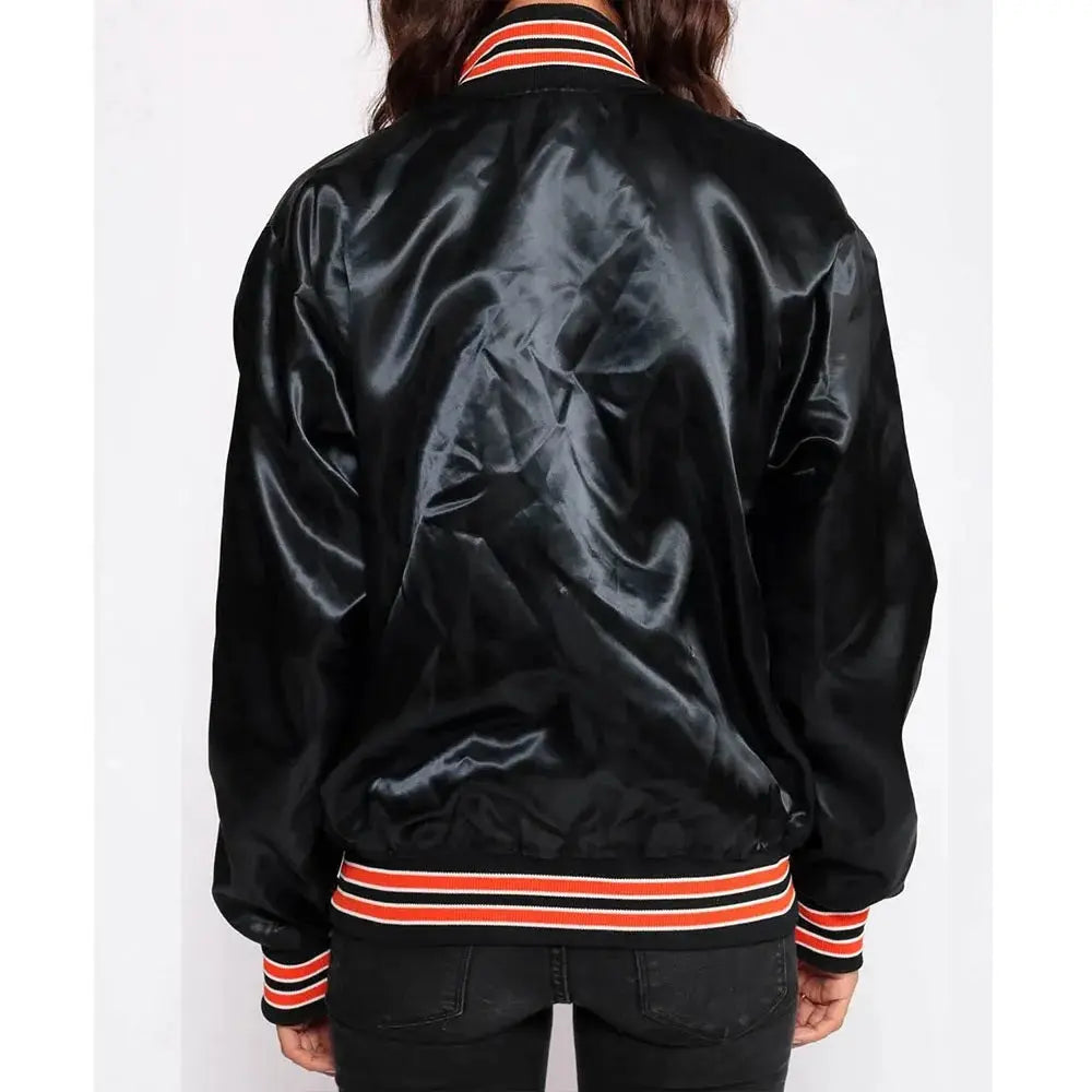 80s San Francisco Giants Bomber Satin Jacket