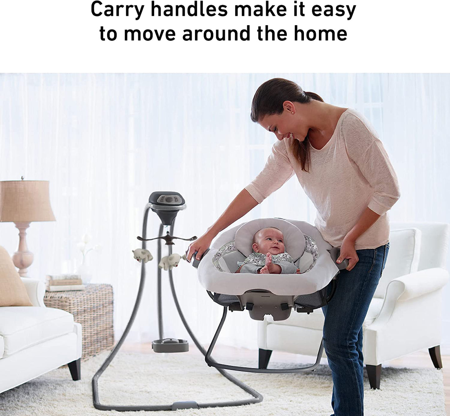 Graco DuetConnect LX Swing and Bouncer, Redmond