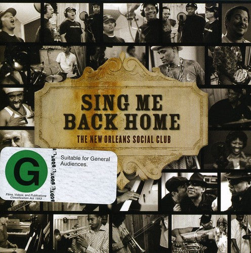 New Orleans Social Club - Sing Me Back Home - Music CD