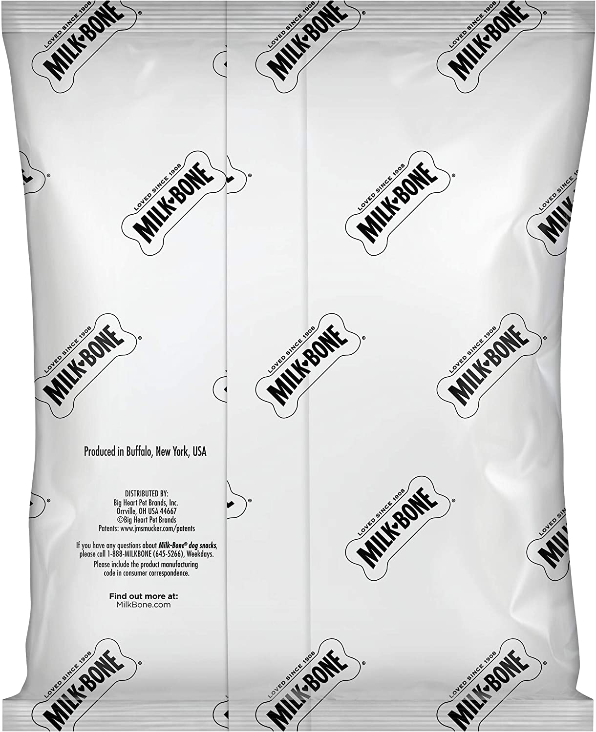 Milk-Bone MaroSnacks Dog Treats, Beef, 15 Ounce (Pack of 6)