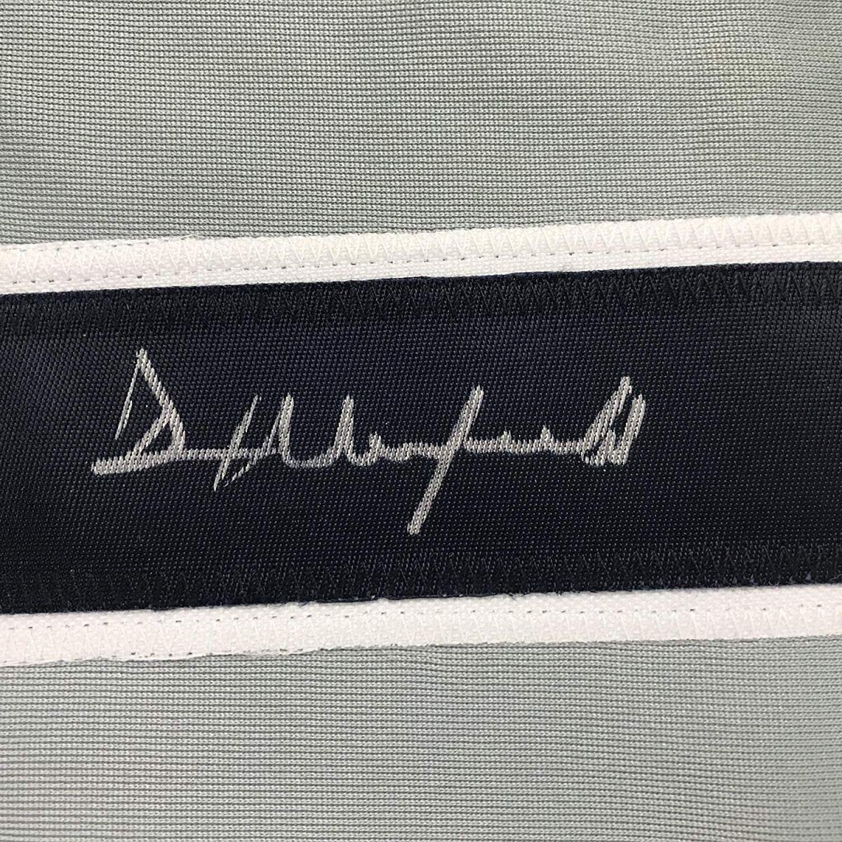 Autographed/Signed Dave Winfield New York Grey Stat Baseball Jersey JSA COA