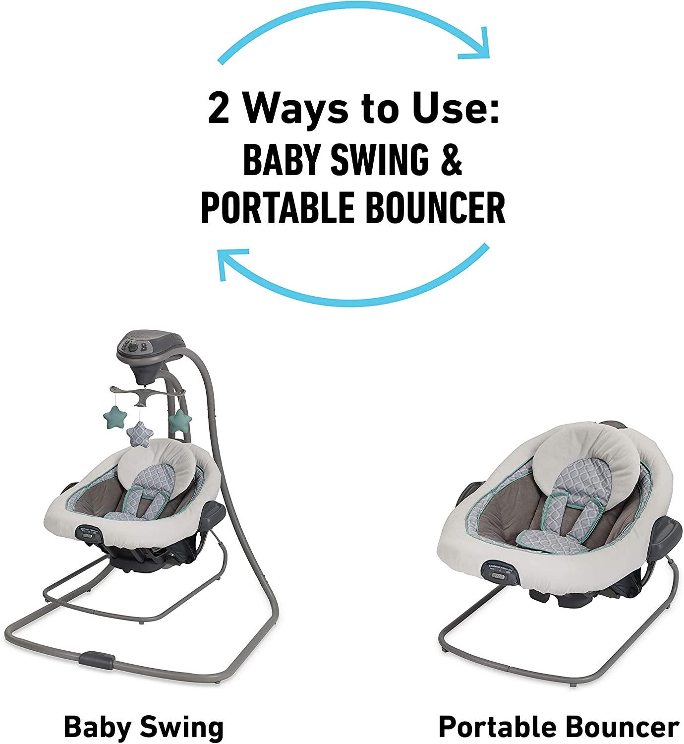 Graco DuetConnect LX Swing and Bouncer, Redmond