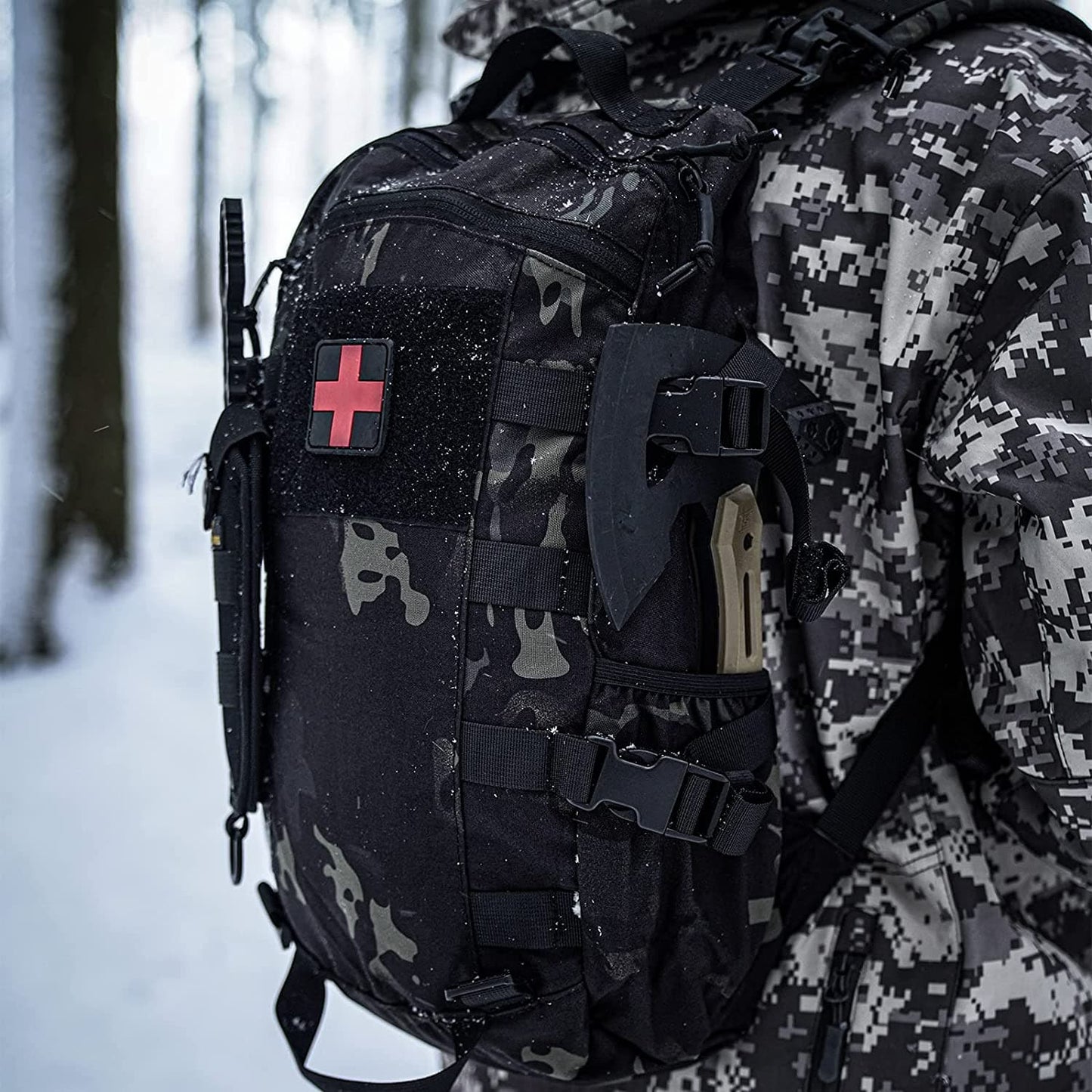 Tactical Military Outdoor Hiking Molle Rucksack Assault Pack