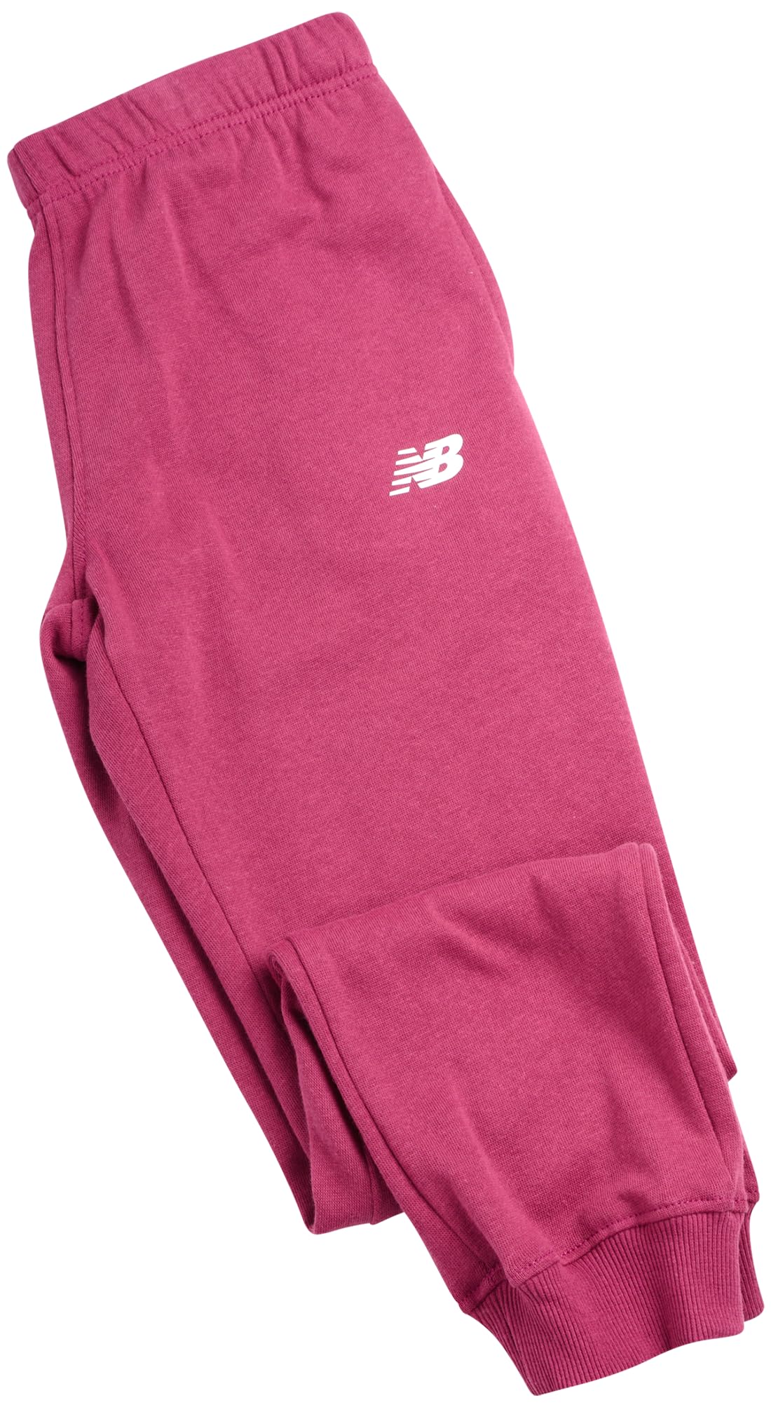 New Balance Girls' Sweatsuit - 2 Piece Active Fleece Sweatshirt and Sweatpants - Performance Jogger Pants Set for Girls, 7-12, Size 10-12, Scorpio