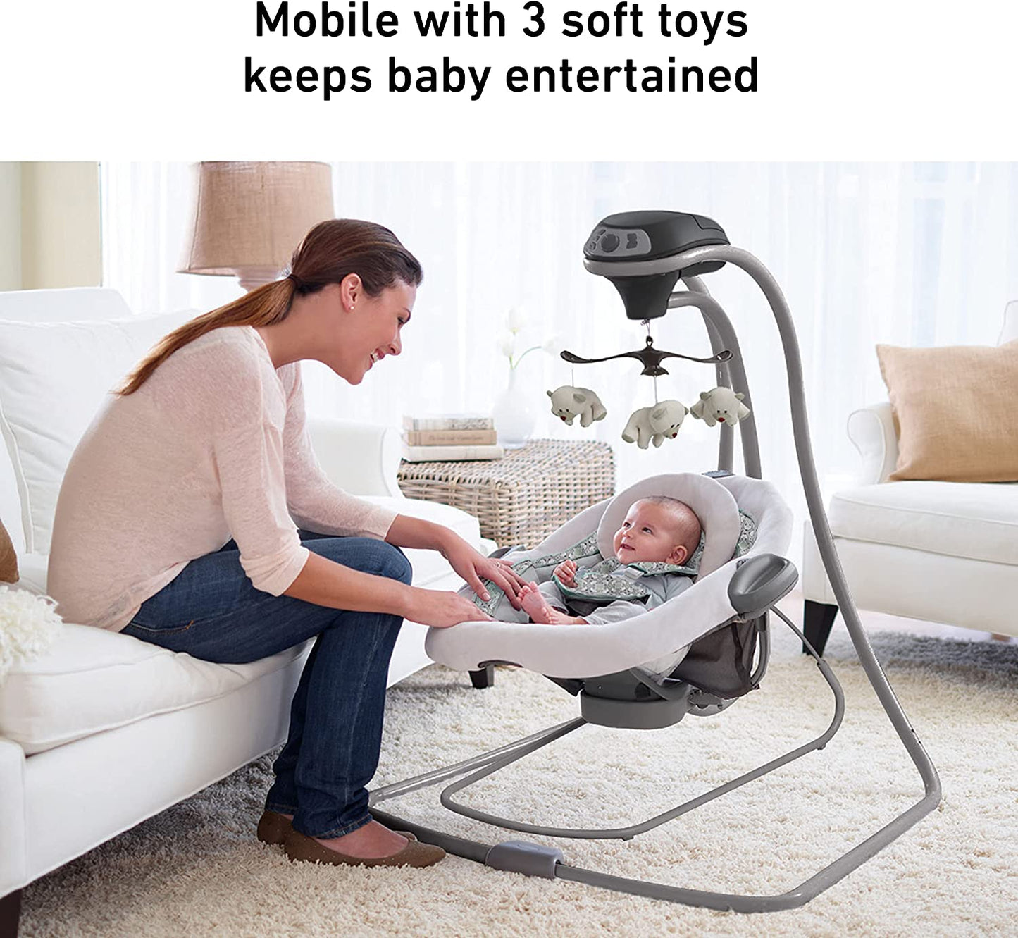 Graco DuetConnect LX Swing and Bouncer, Redmond