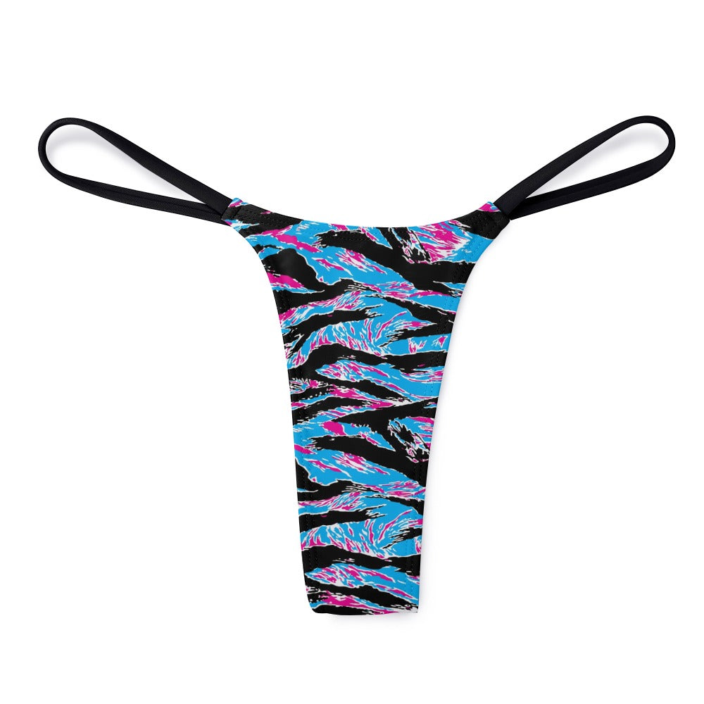 Miami Tiger Stripe Thong