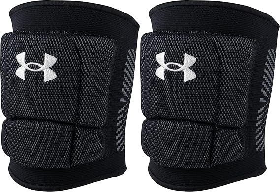 Under Armour Volleyball Knee Pads, Lightweight, Durable Protection on The Court, Youth & Adult Sizes