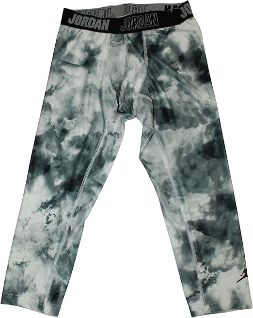 Jordan Boys Youth 8-18 Printed Compression 3/4 Tights Dri Fit Style 953236