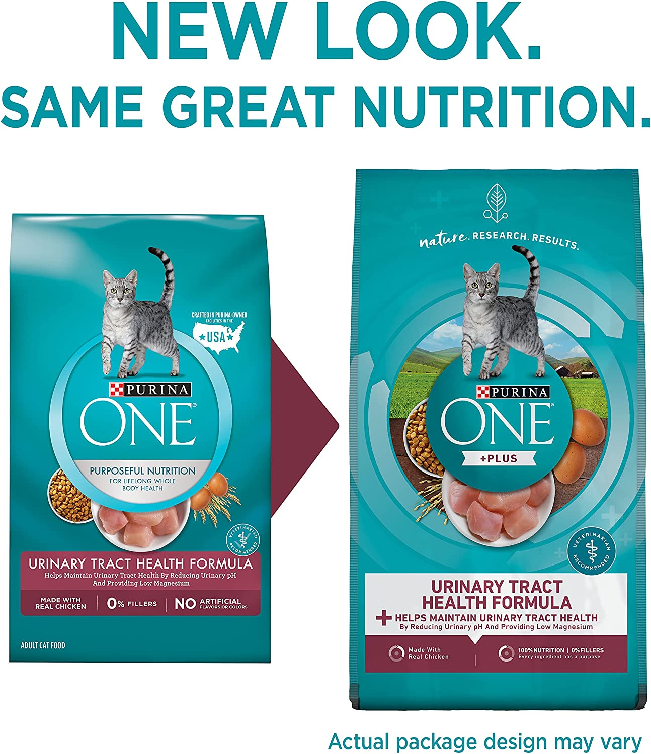 Purina ONE High Protein Dry Cat Food, +Plus Urinary Tract Health Formula - 22 lb. Bag