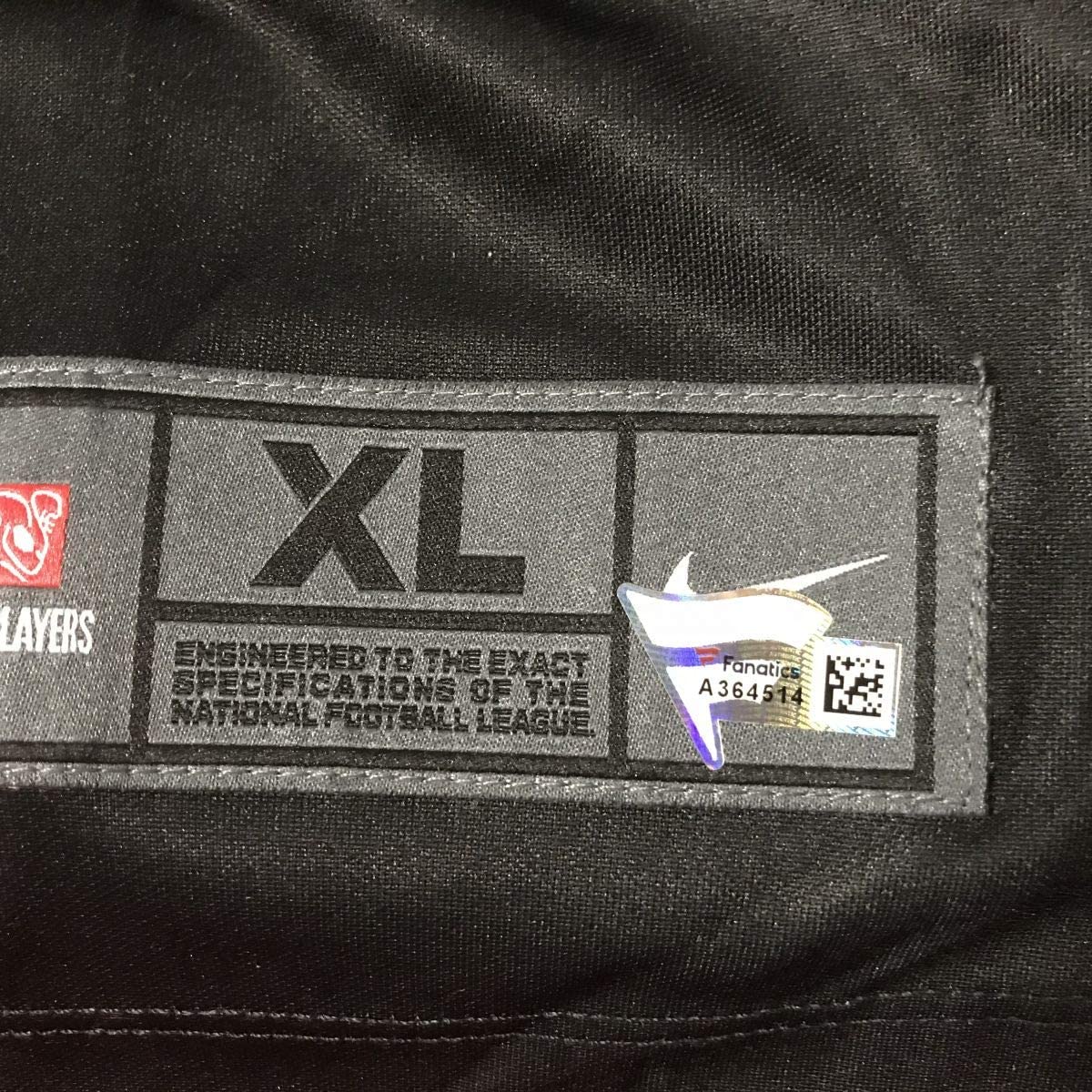 Autographed/Signed Carson Wentz Philadelphia Eagles Black Nike Dri Fit Football Jersey Fanatics COA