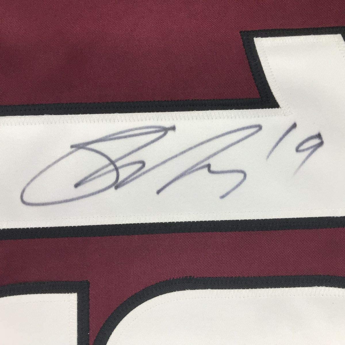 Framed Autographed/Signed Shane Doan 35x39 Arizona Maroon Hockey Jersey Beckett BAS COA