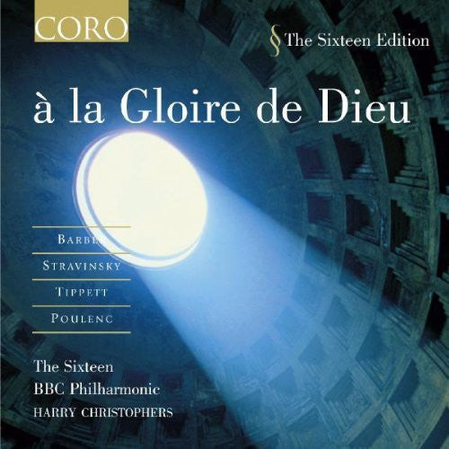 Harry Christophers - Glorie de Dieu Barber Music CD