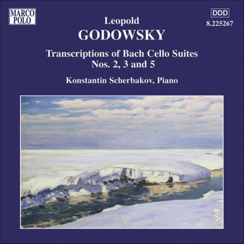 Godowsky / Scherbakov - Piano Music" Transcriptions Of Bach Cello Suites - Music CD