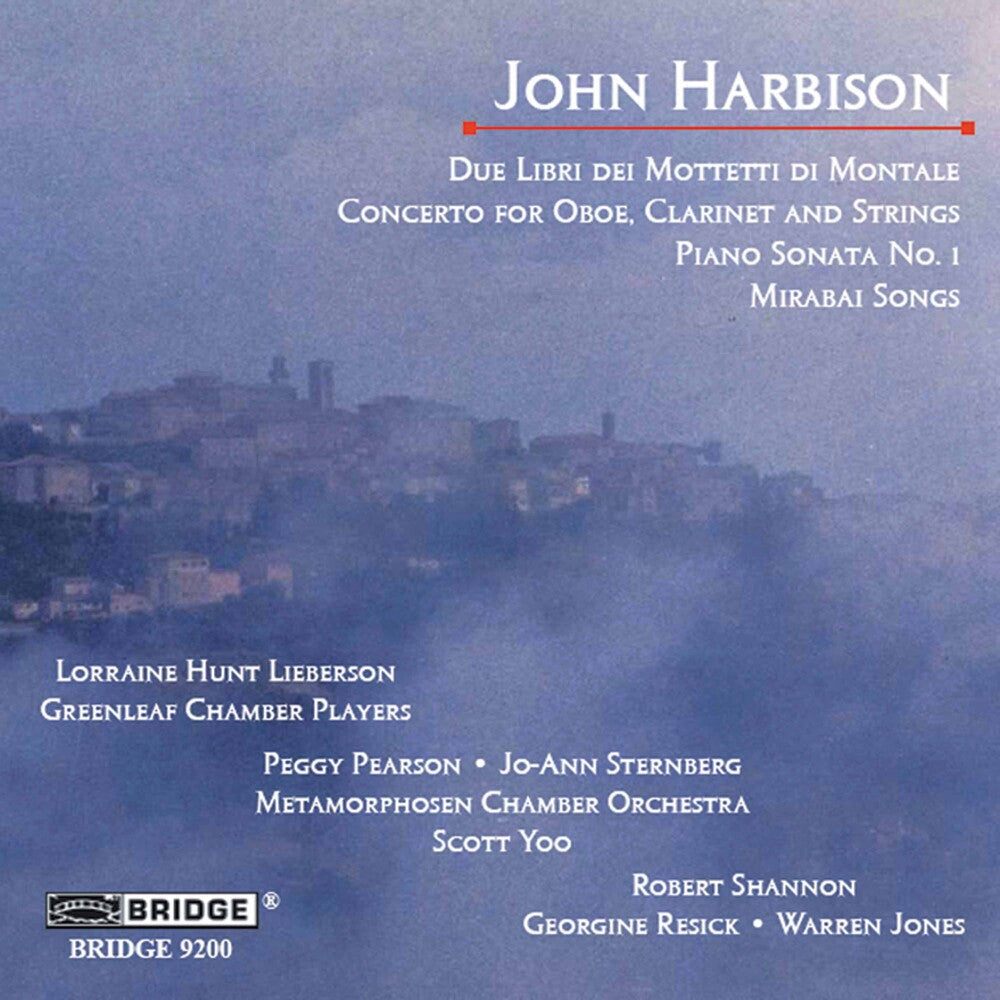 Greenleaf Chamber Players - Music of John Harbison 1 Music CD