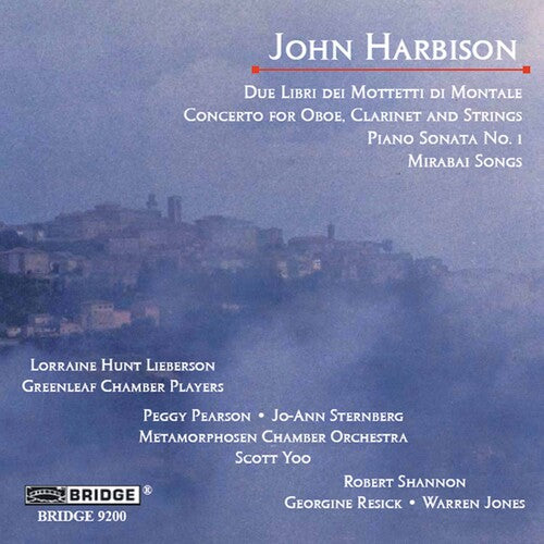 Harbison / Lieberson / Greenleaf Chamber Players - Music Of John Harbison 1 - Music CD