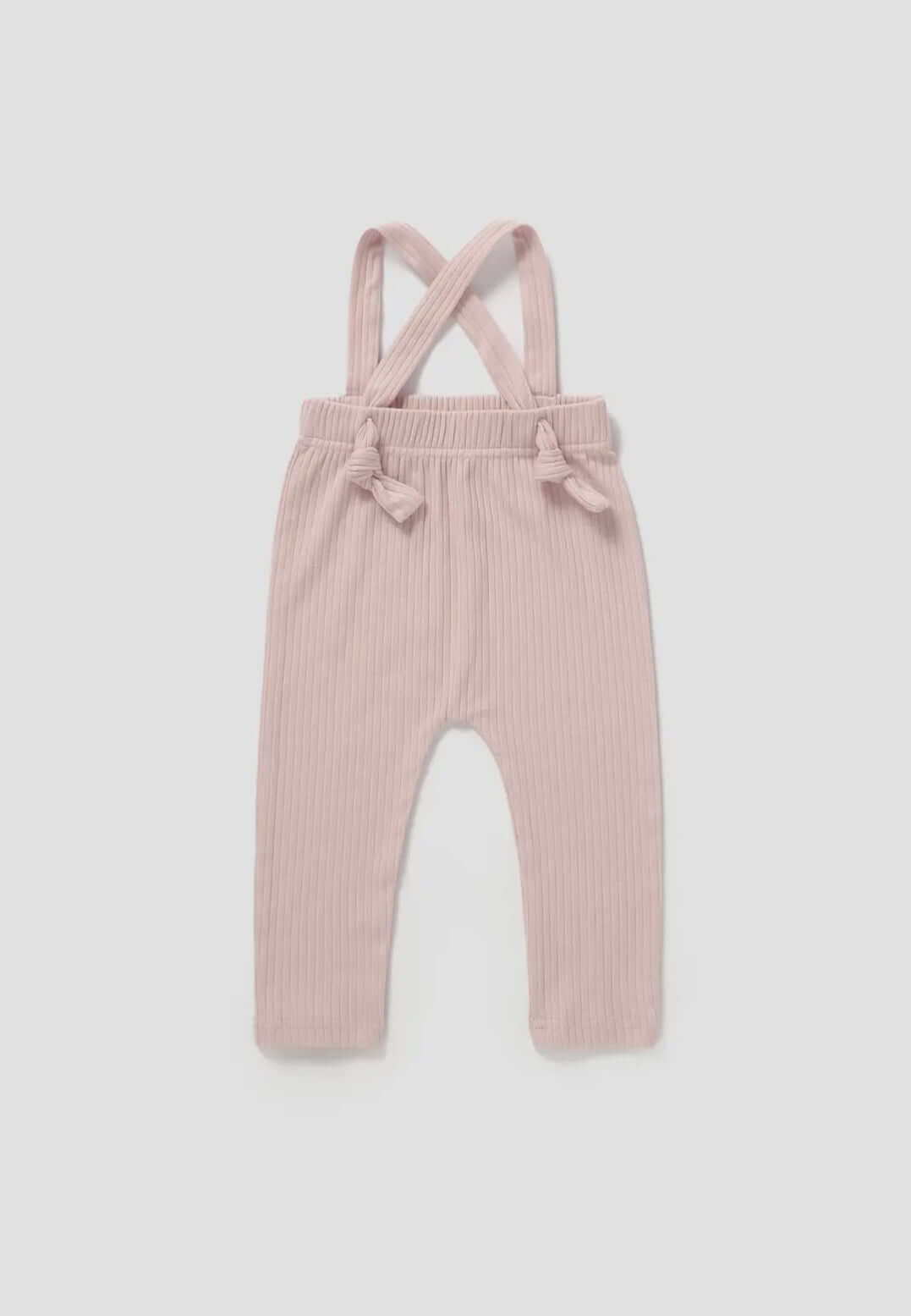 Cutesy Organic Ribbed Suspenders