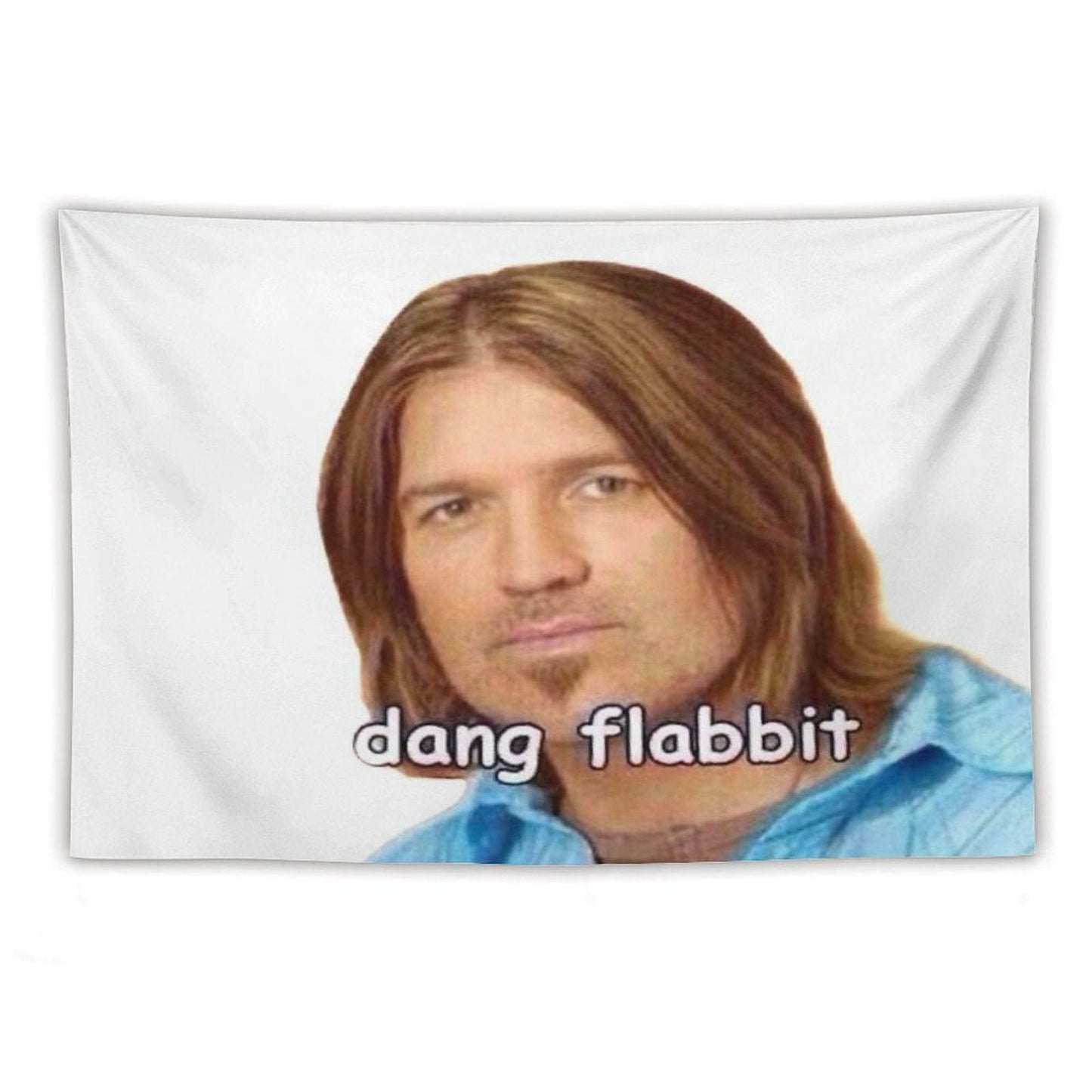 Dang Flabbit Billy Ray Cyrus Sticker Tapestry