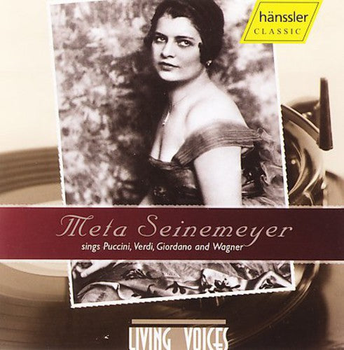 META SEINEMEYER - Meta Seinemeyer Sings Puccini Verdi Giordano Wagner Music CD