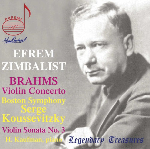 Efrem Zimbalist Sr. - Efrem Zimbalist Plays Brahms Music CD