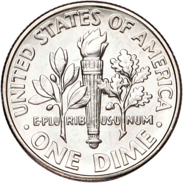 2021-P Roosevelt Dime MS60