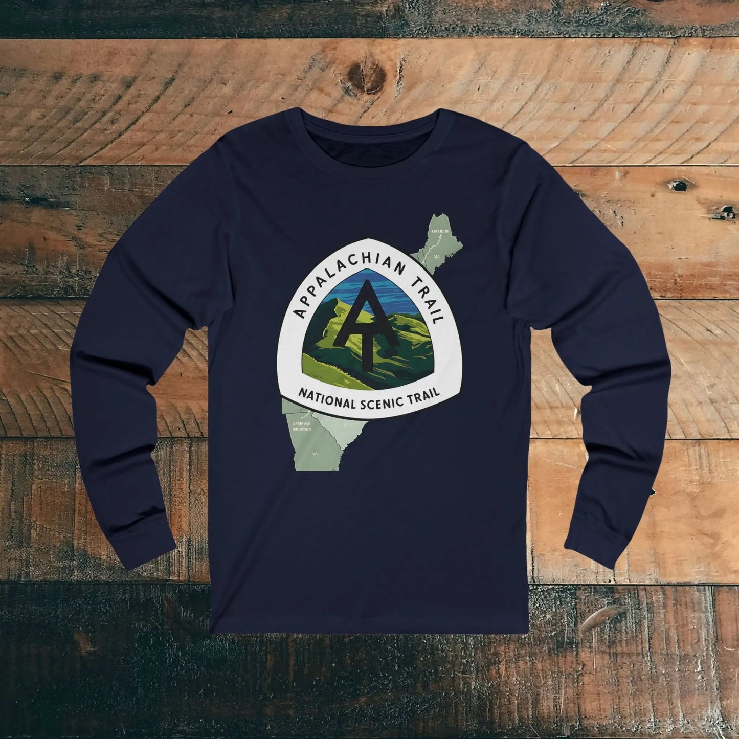 Appalachian National Scenic Trail Unisex Long Sleeve T-shirt AT
