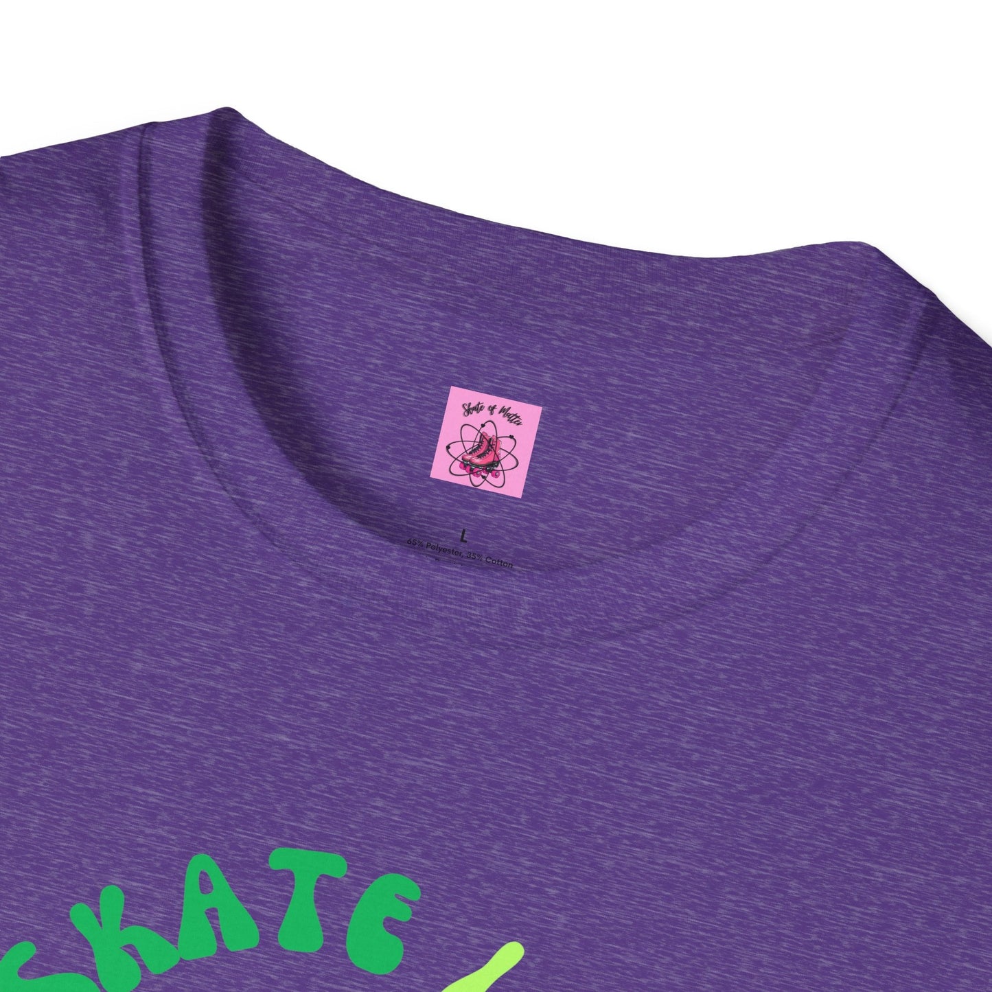 Skate Like Nobody's Watching Blue/Green Unisex T-Shirt