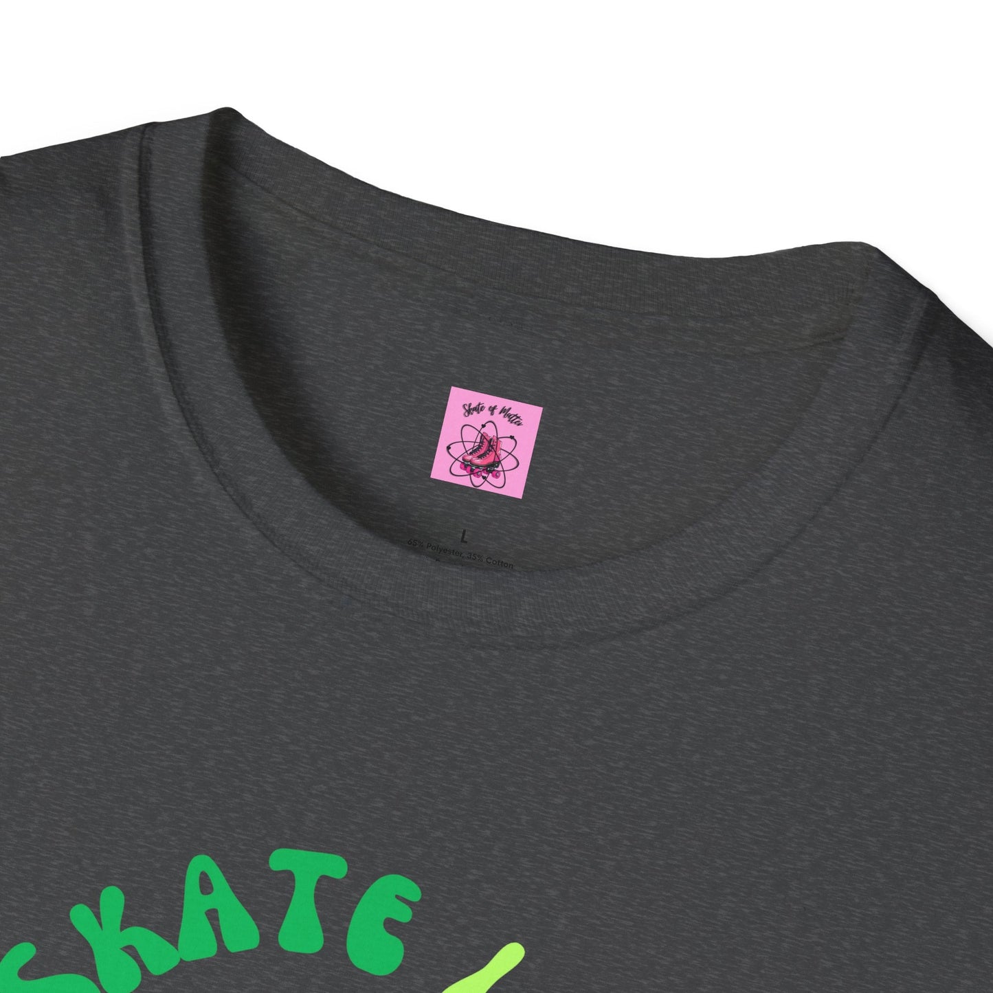 Skate Like Nobody's Watching Blue/Green Unisex T-Shirt