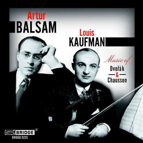 Dvorak / Balsam / Rybar / Tusa / Kaufman - Chamber Works - Music CD