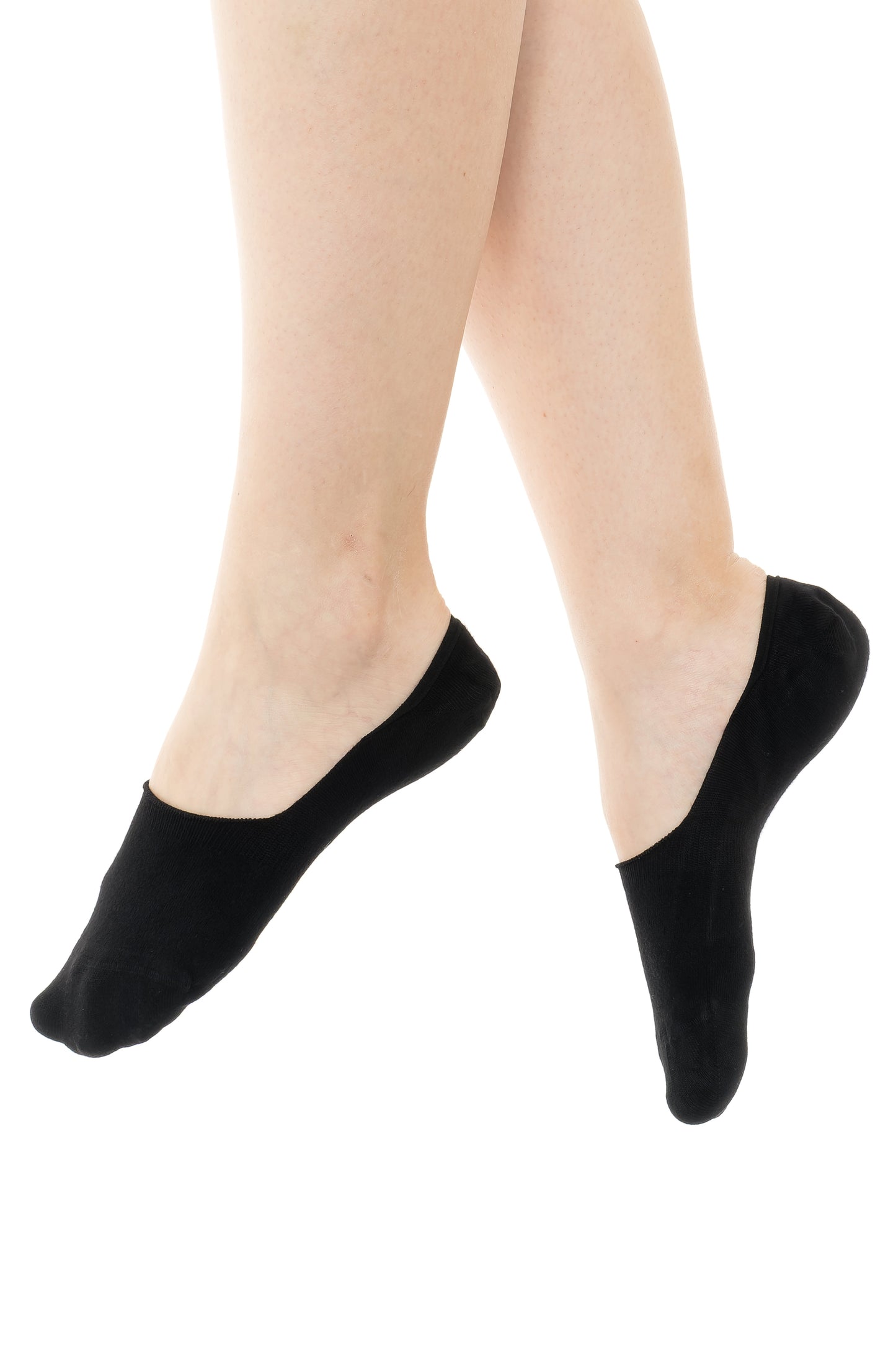 Women's Bamboo No Show Invisible Socks 6-Pack - 612