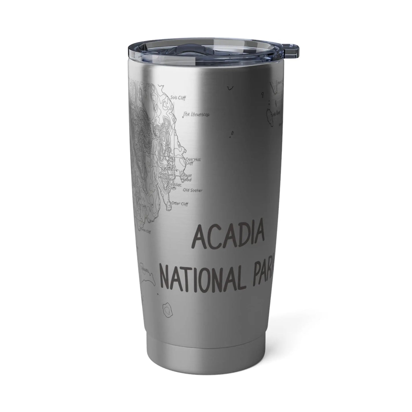 Acadia National Park Topographic Tumbler 20oz